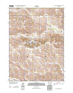 Belle Plaine SW 2013 topographic map thumbnail