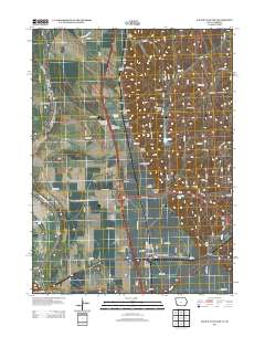 Pacific Junction 2013 topographic map thumbnail