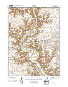 Boone West 2013 topographic map thumbnail