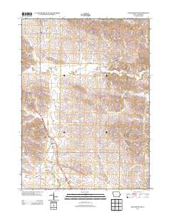 Delmar South 2013 topographic map thumbnail
