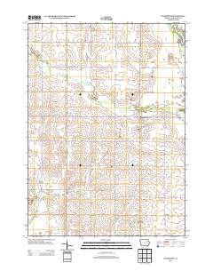 Dunkerton 2013 topographic map thumbnail