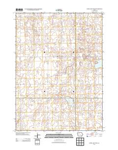 Rush Lake West 2013 topographic map thumbnail