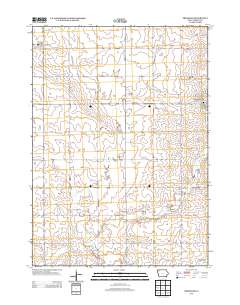Primghar 2013 topographic map thumbnail