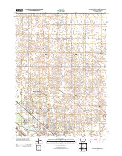 Waterloo North 2013 topographic map thumbnail