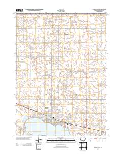 Storm Lake 2013 topographic map thumbnail