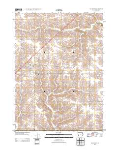 Melbourne 2013 topographic map thumbnail