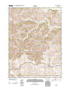 Menlo 2013 topographic map thumbnail