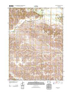 Hartwick 2013 topographic map thumbnail
