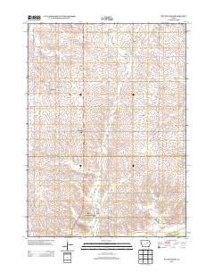 Buckingham 2013 topographic map thumbnail
