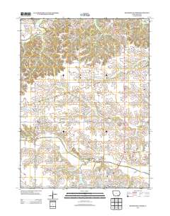 Bloomfield North 2013 topographic map thumbnail