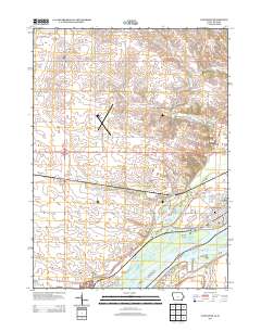 Camanche 2013 topographic map thumbnail