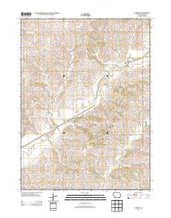 Carbon 2013 topographic map thumbnail