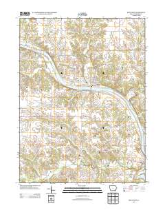 Bonaparte 2013 topographic map thumbnail