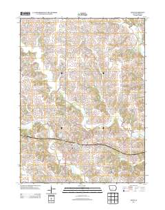 Afton 2013 topographic map thumbnail