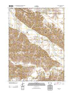 Agency 2013 topographic map thumbnail