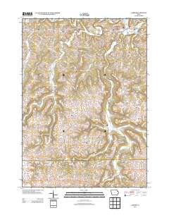 Garber 2013 topographic map thumbnail