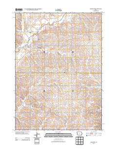 Kingsley 2013 topographic map thumbnail