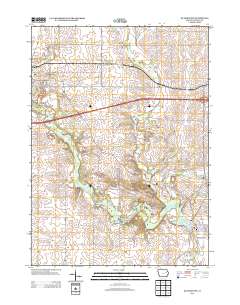 Quasqueton 2013 topographic map thumbnail