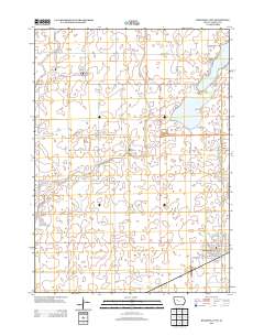 Rockwell City 2013 topographic map thumbnail