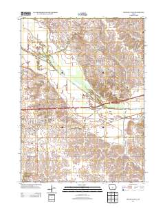 Mitchellville 2013 topographic map thumbnail
