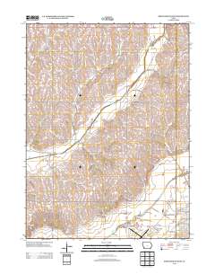 Shenandoah West 2013 topographic map thumbnail