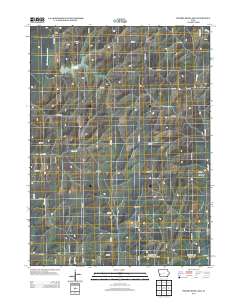Prairie Rose Lake 2013 topographic map thumbnail