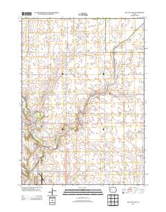 Sac City East 2013 topographic map thumbnail