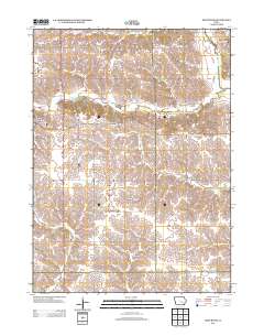 Deep River 2013 topographic map thumbnail