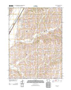 Dunlap 2013 topographic map thumbnail