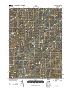 Dunlap NW 2013 topographic map thumbnail