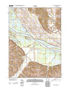 Green Island 2013 topographic map thumbnail