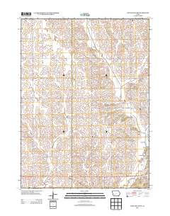 Fontanelle SW 2013 topographic map thumbnail