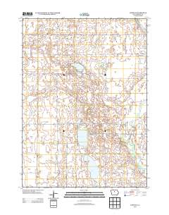 Cornelia 2013 topographic map thumbnail