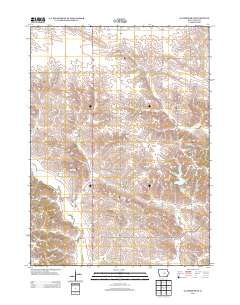 Gladbrook SE 2013 topographic map thumbnail