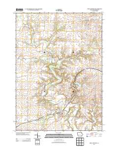 Fort Atkinson 2013 topographic map thumbnail