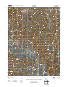 Davis City 2013 topographic map thumbnail