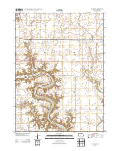 Evanston 2013 topographic map thumbnail