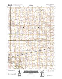 Iowa Falls East 2013 topographic map thumbnail