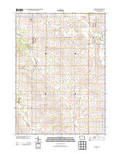 Lamont 2013 topographic map thumbnail