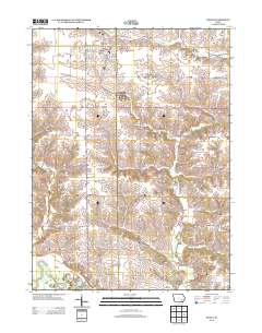 Keota 2013 topographic map thumbnail