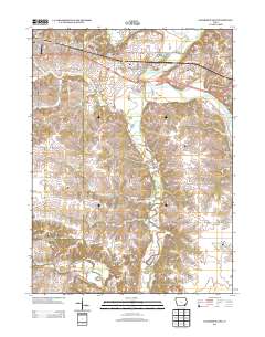 Lockridge East 2013 topographic map thumbnail