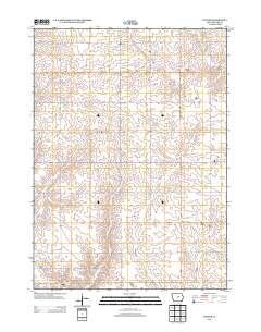 Ivester 2013 topographic map thumbnail