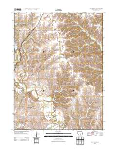 Hiattsville 2013 topographic map thumbnail
