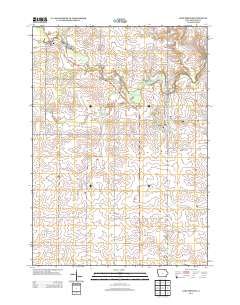 Lime Springs 2013 topographic map thumbnail
