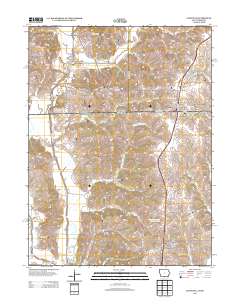 Lineville 2013 topographic map thumbnail