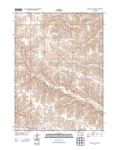 Grinnell North 2013 topographic map thumbnail