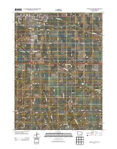 Grinnell South 2013 topographic map thumbnail