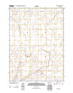Harcourt 2013 topographic map thumbnail