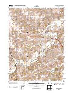 Knoxville SW 2013 topographic map thumbnail