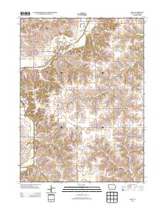 Milo 2013 topographic map thumbnail